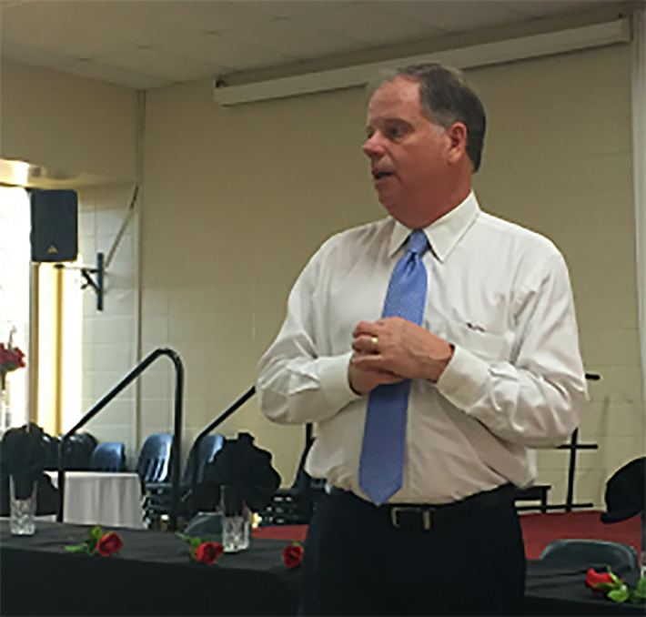 Legal Services Alabama provided education on funding needs and access to Justice in the Black Belt at event hosted by Senator Doug Jones